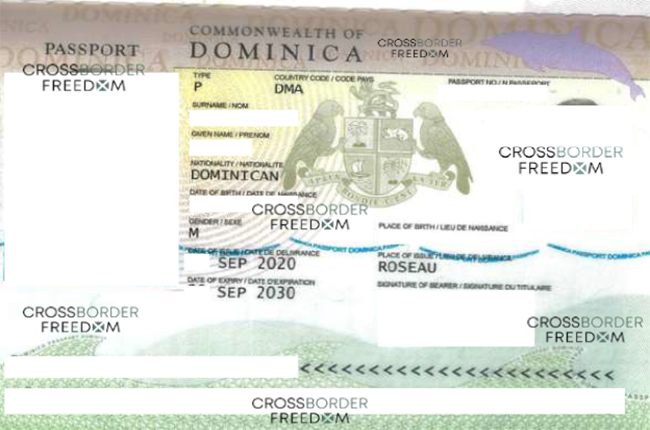 Dominica Passport Issued For Our Client In Late September 2020