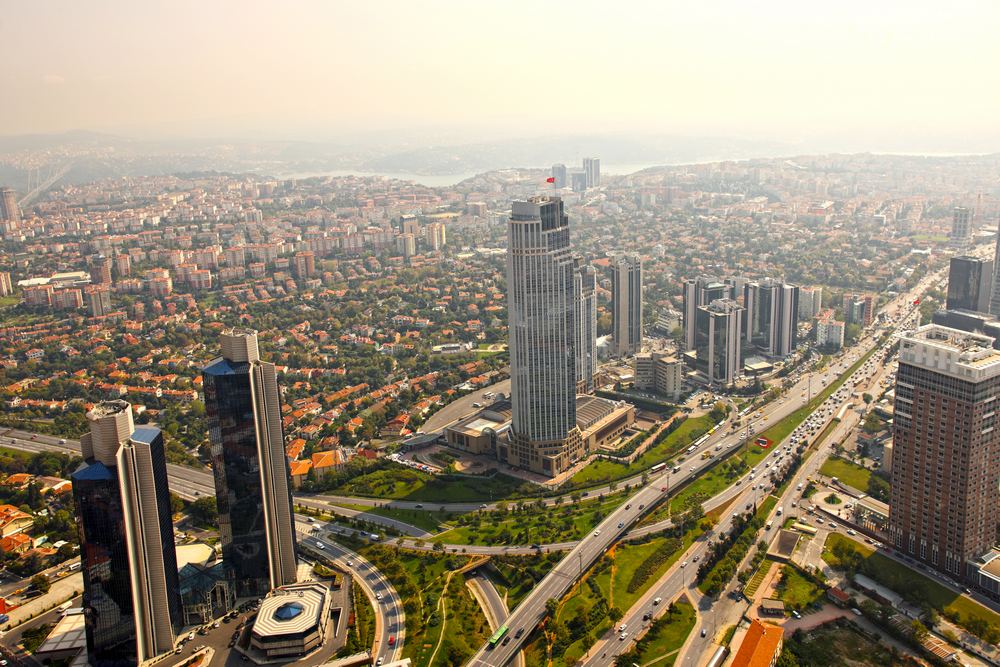 Levent Business District Istanbul Turkey