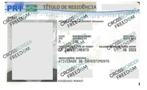کارت اقامت پرتغال صادر شده